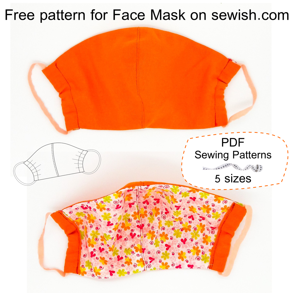 Sewing Pattern For Face Mask Completely Free Sewing Pattern SEWish sewing-pattern-for-face-mask-completely-free-sewing-pattern-sewish