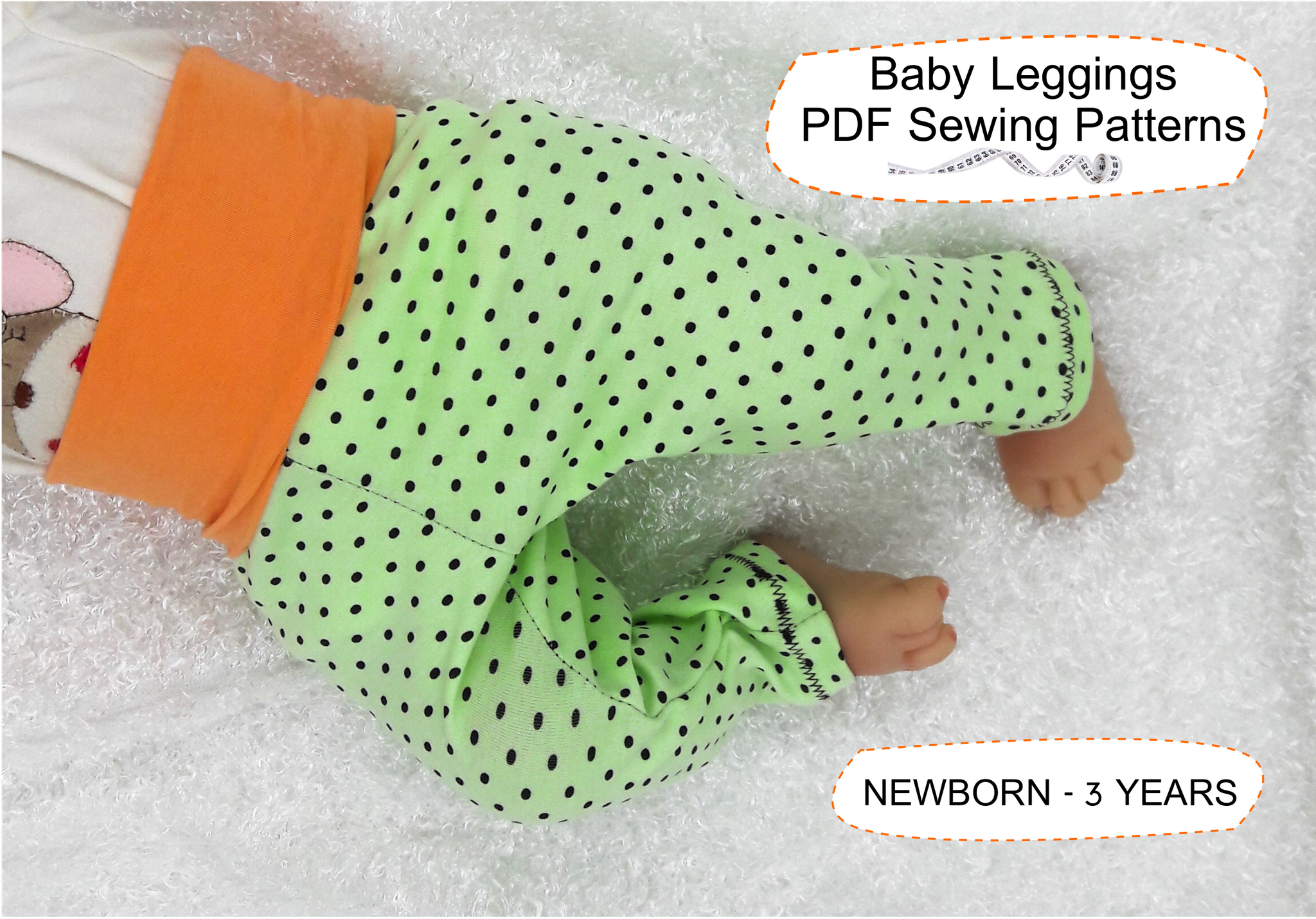 Leggings Baby Sewing Patterns for Girl and Boy Sizes NEWBORN 3 YEARS – SEWish
