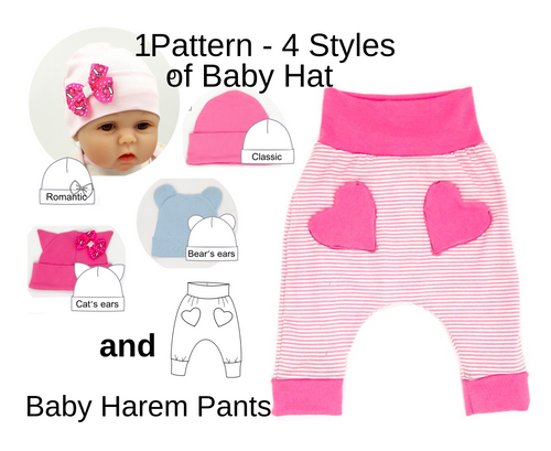 TheBabyElepant Pattern - Unisex One Size Fits 4-9 Months Baby Pant - Sewing  Guide | Contour Affair